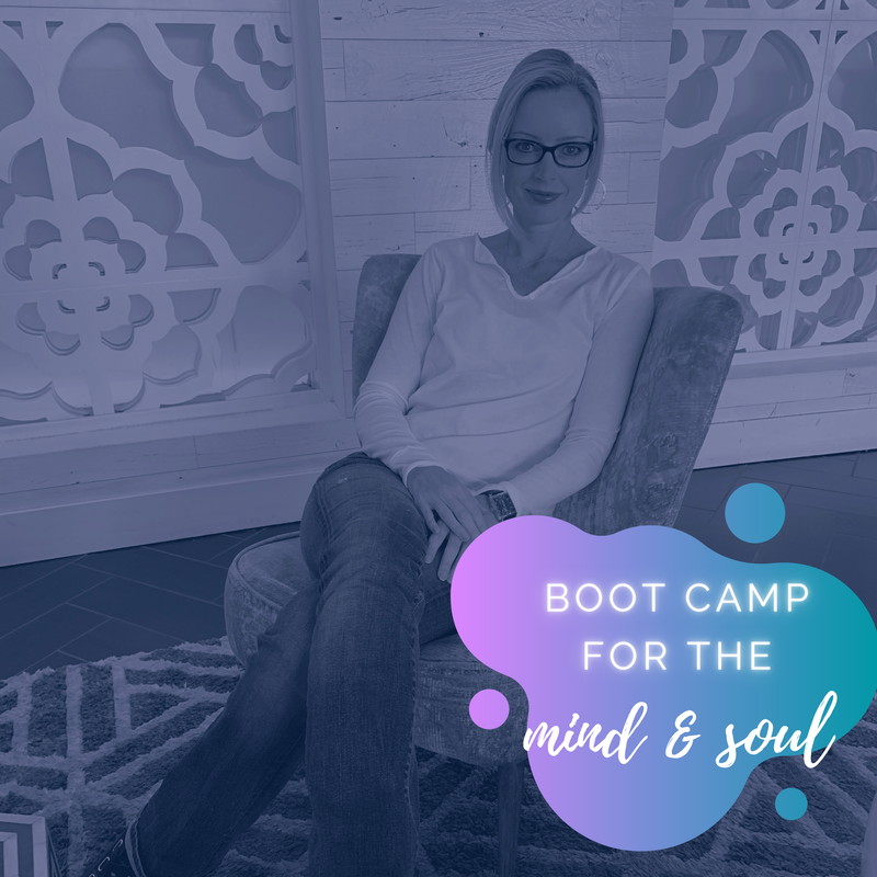 Claire Rogers, host of the Boot Camp for the Mind & Soul podcast